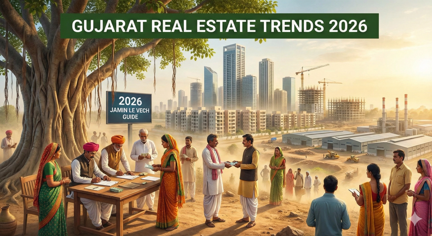 Gujarat Real Estate Trends 2026: The Ultimate Guide to Jamin Le Vech Gujarat Real Estate Trends 2026: The Ultimate Guide to Jamin Le Vech