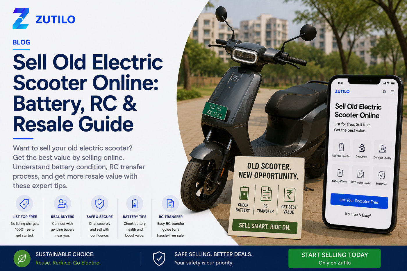 Sell Old Electric Scooter Online: Battery, RC & Resale Guide Sell Old Electric Scooter Online: Battery, RC & Resale Guide