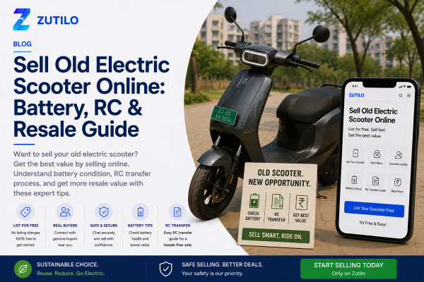 Sell Old Electric Scooter Online: Battery, RC & Resale Guide Sell Old Electric Scooter Online: Battery, RC & Resale Guide