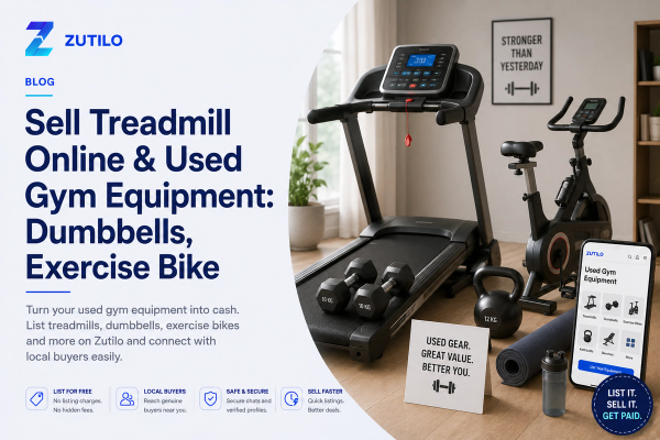 Sell Treadmill Online & Used Gym Equipment: Dumbbells, Exercise Bike Sell Treadmill Online & Used Gym Equipment: Dumbbells, Exercise Bike