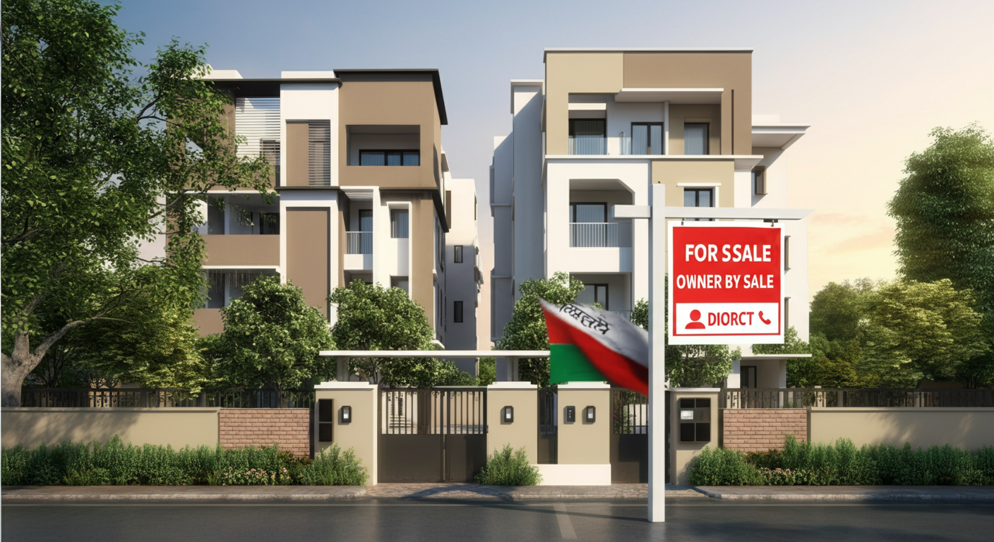 Residential apartments and plots for sale by owner in India on Zutilo