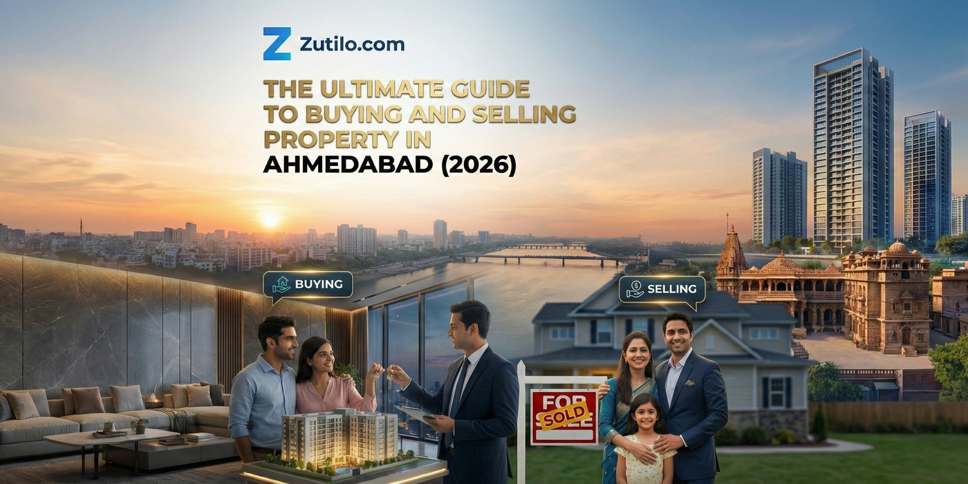 The Ultimate Guide to Buying and Selling Property in Ahmedabad (2026) The Ultimate Guide to Buying and Selling Property in Ahmedabad (2026)
