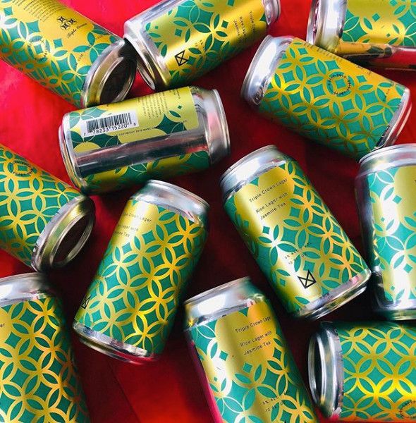 Triple Crown Jasmine Lager ✗ Marz Community Brewing Co.