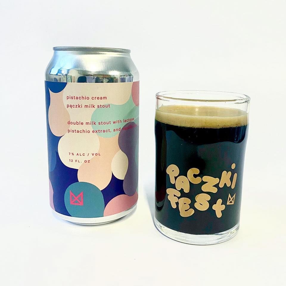 Pistachio Cream Paczki Stout by Marz Community Brewing