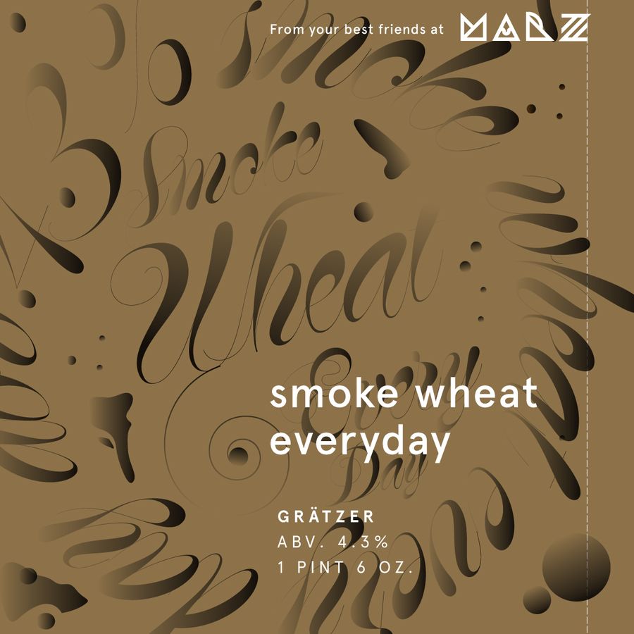 Smoke Wheat Everyday by Marz Community Brewing