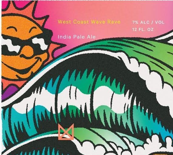 West Coast Wave Rave by Marz Community Brewing
