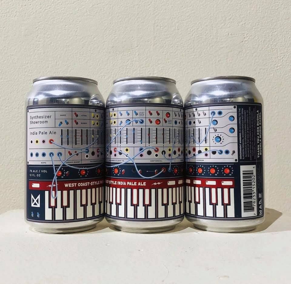 Synthesizer Showroom by Marz Community Brewing