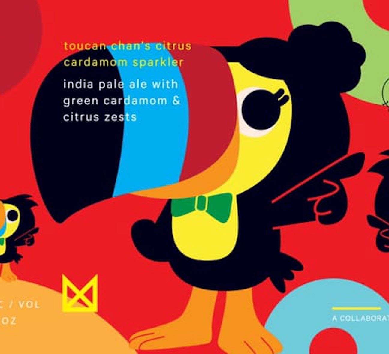 Toucan Chan’s Citrus Cardamom Sparkler