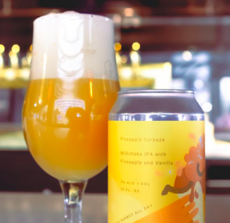 Pineapple Sorbaze by Marz Community Brewing