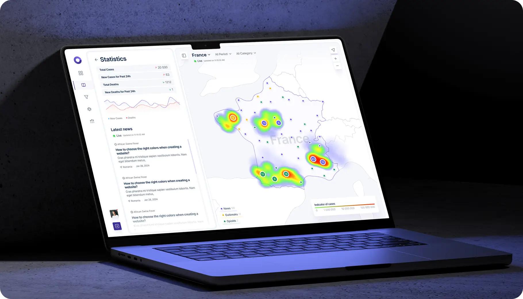 healthcare map intro