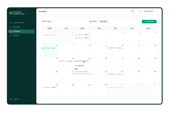 dashboard illustration screen