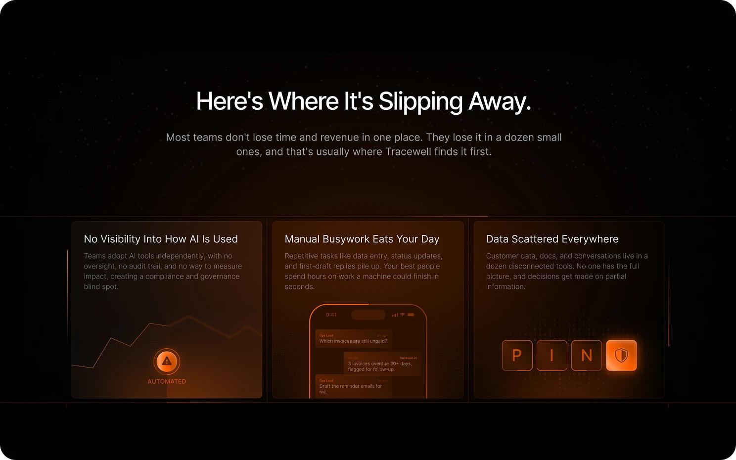 landing page ui ux design screen