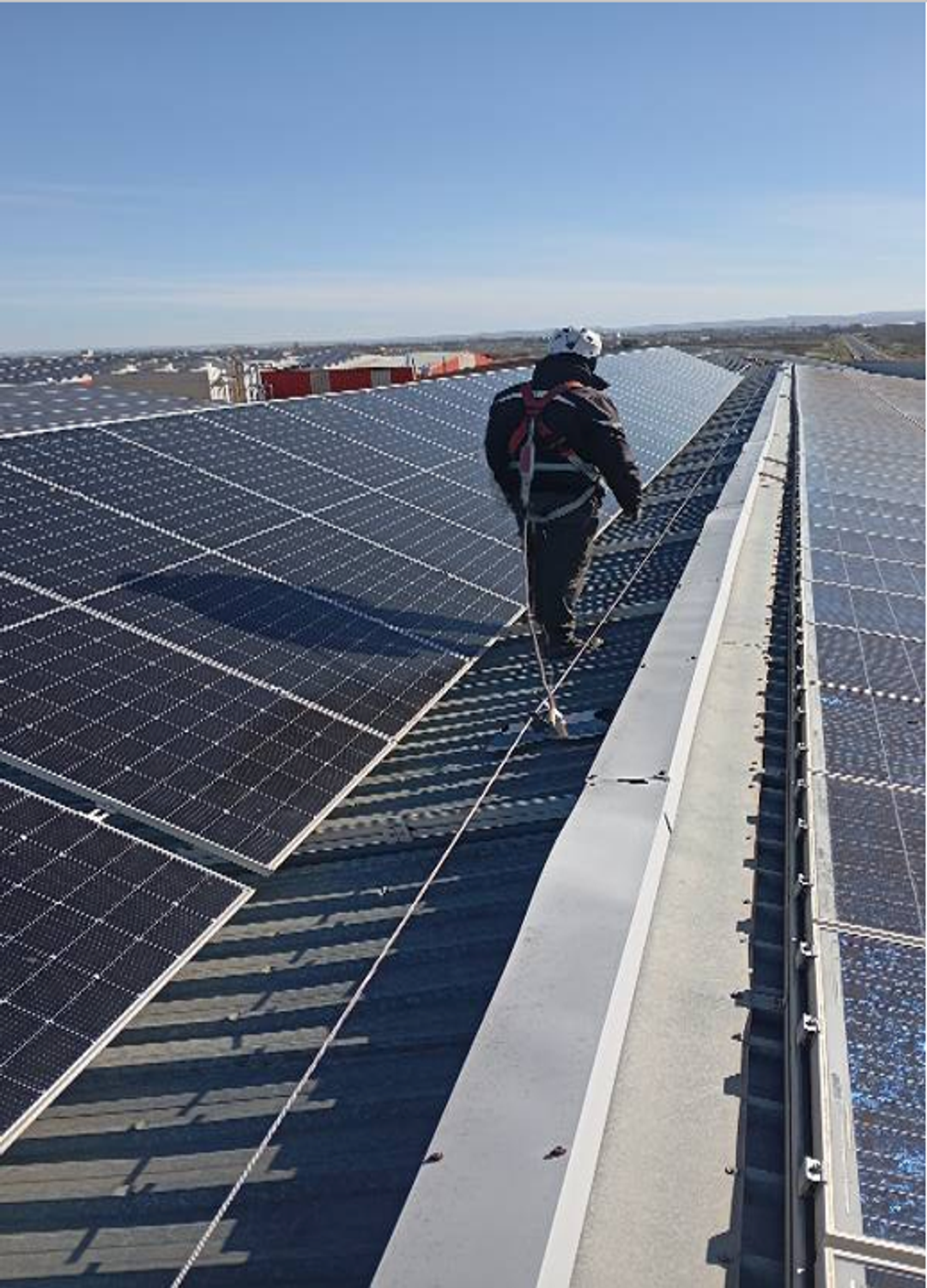 instalacion linea de vida