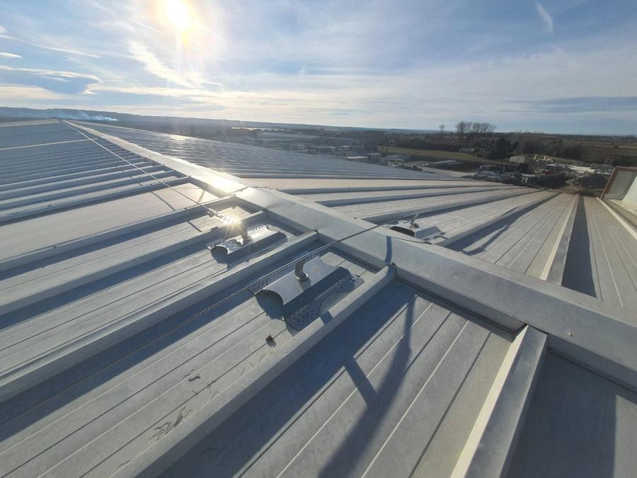 instalacion línea de vida