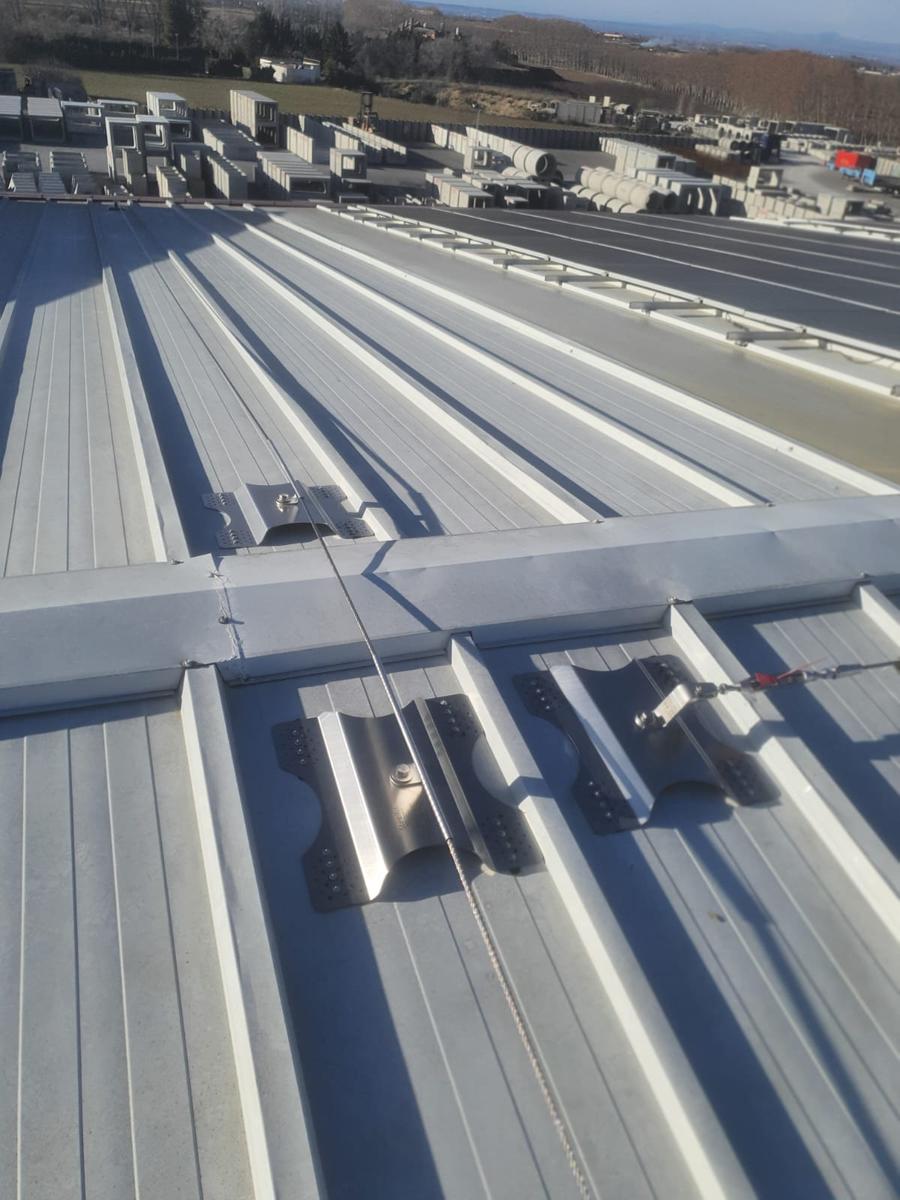 instalacion línea de vida