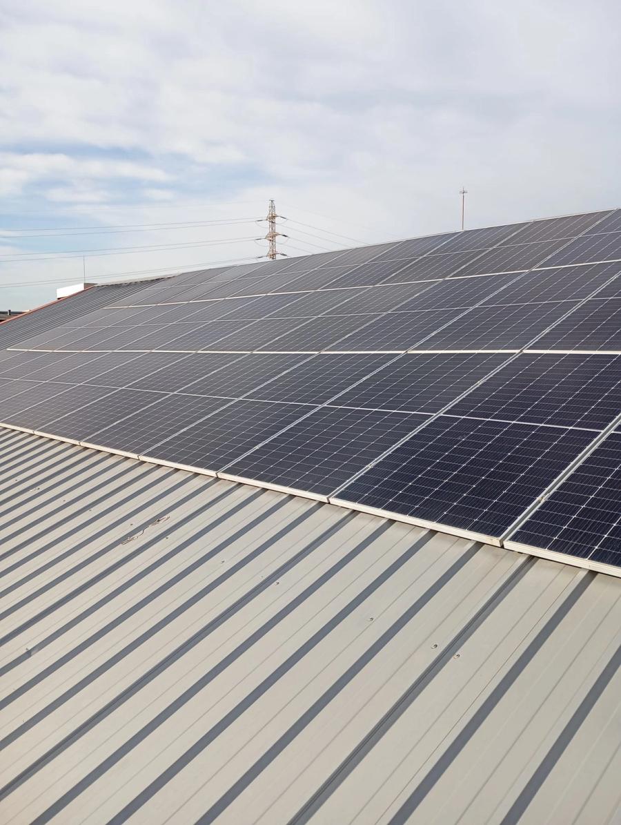 sistema baterias en planta