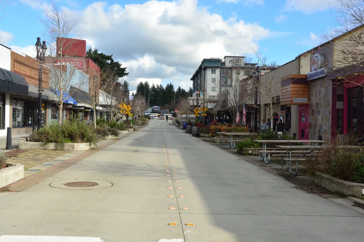 Main Street in downtown Bothell