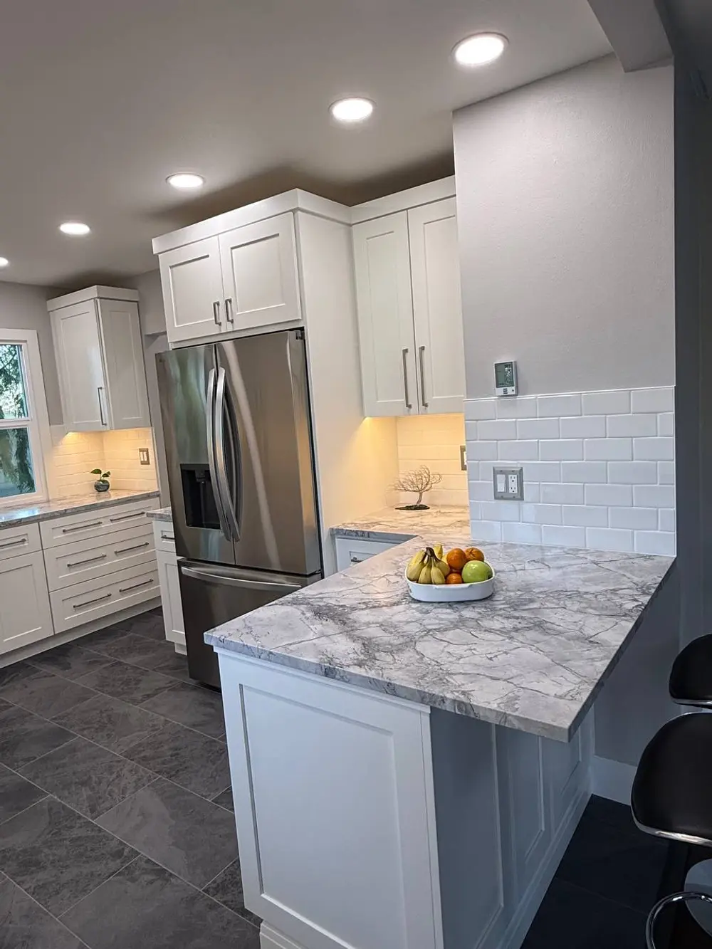 Complete Kitchen Remodel in South Seattle: Wall Removal, Peninsula, Heated Floors finished photo 19