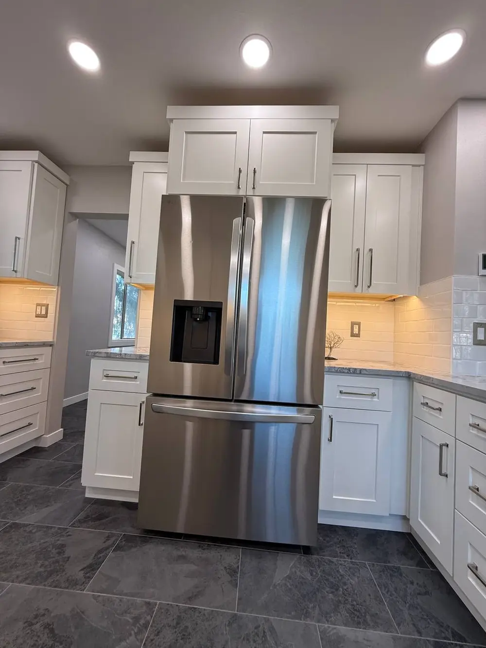 Complete Kitchen Remodel in South Seattle: Wall Removal, Peninsula, Heated Floors finished photo 13