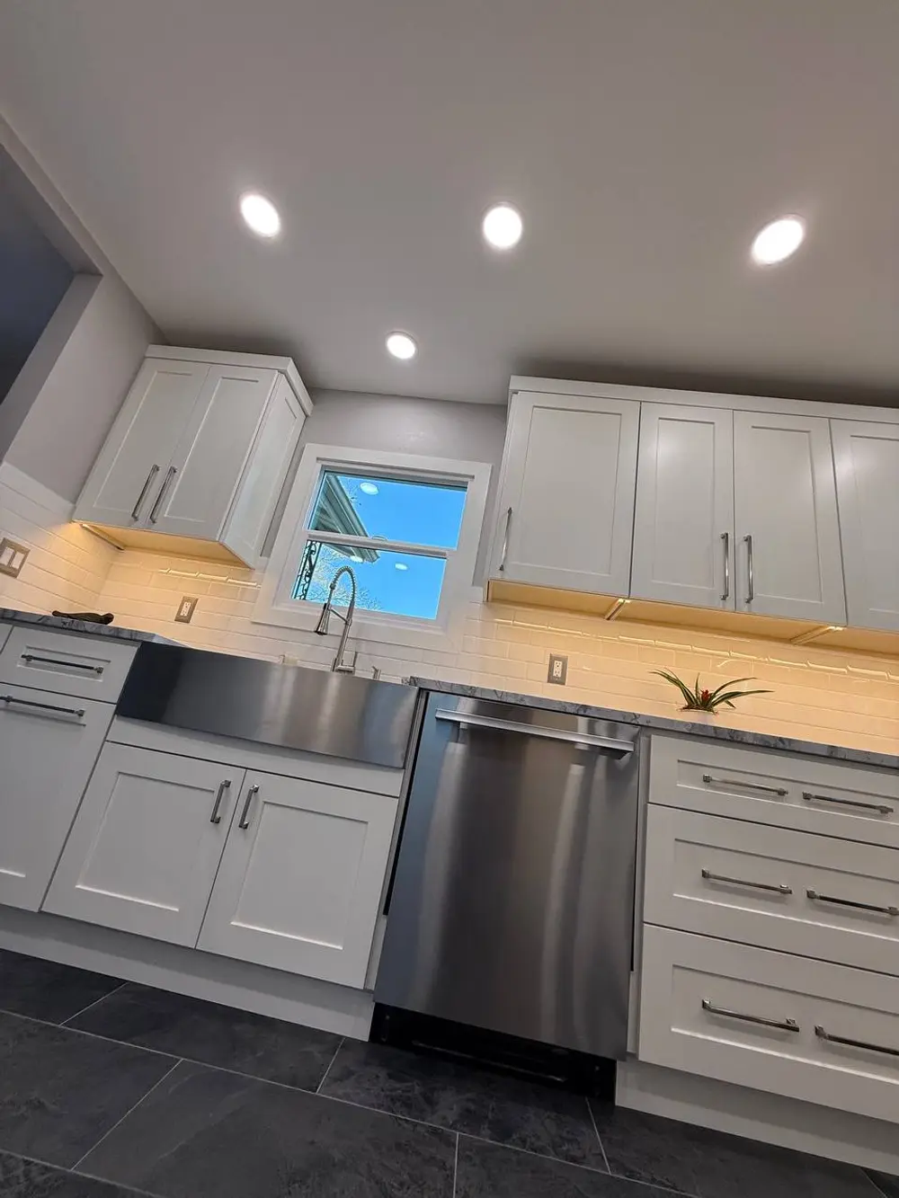 Complete Kitchen Remodel in South Seattle: Wall Removal, Peninsula, Heated Floors finished photo 8