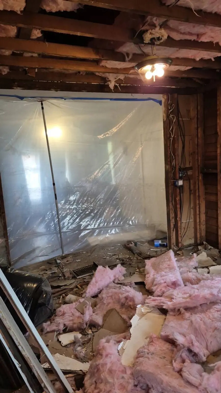 Complete Kitchen Remodel in South Seattle: Wall Removal, Peninsula, Heated Floors demo photo 1