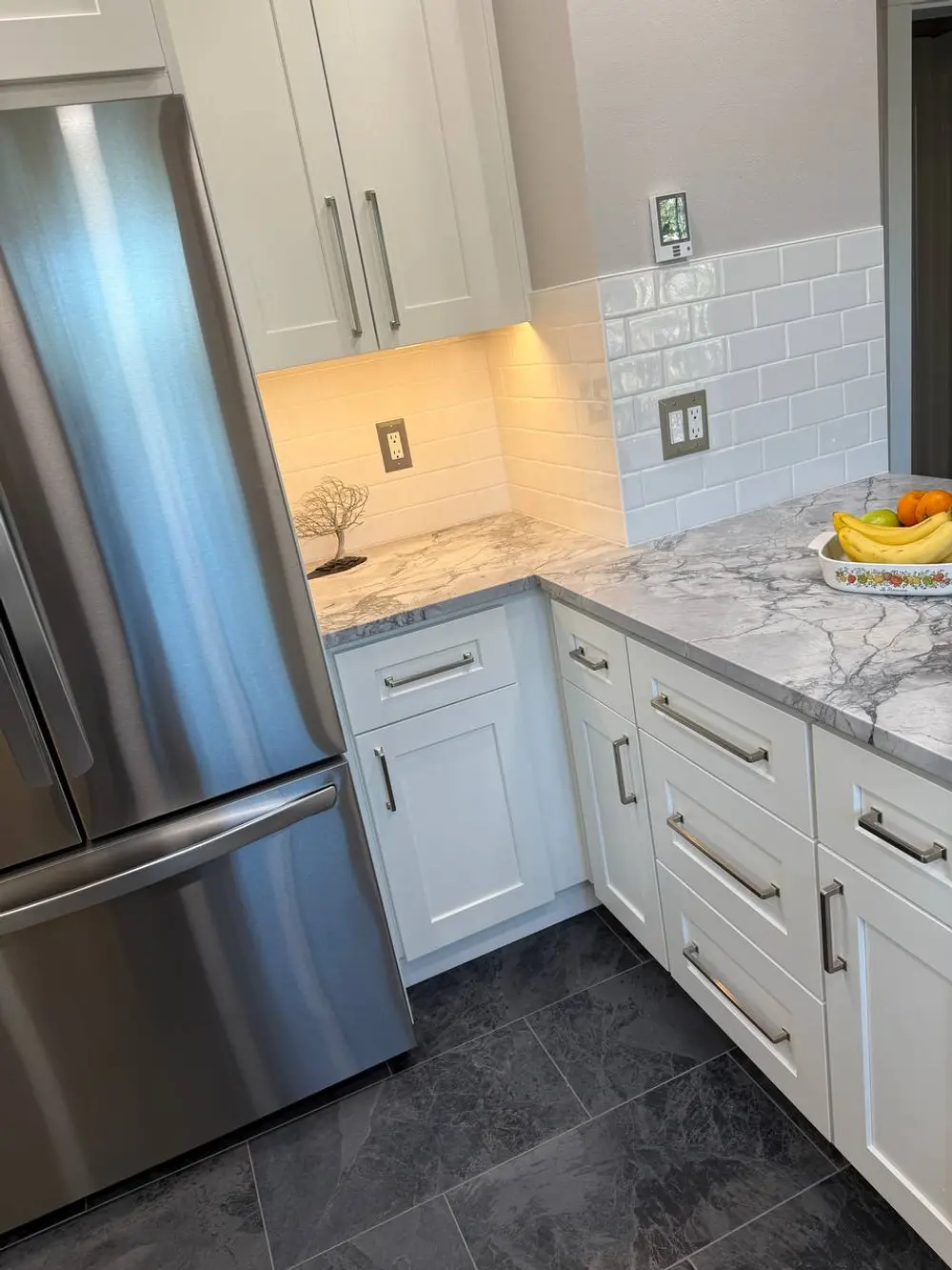 Complete Kitchen Remodel in South Seattle: Wall Removal, Peninsula, Heated Floors finished photo 11