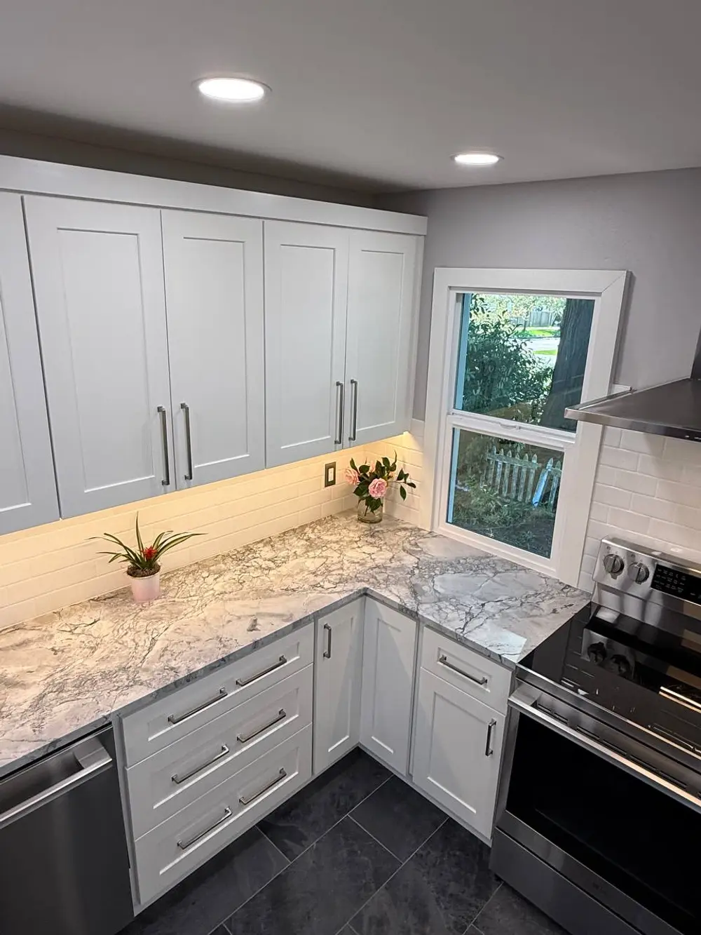 Complete Kitchen Remodel in South Seattle: Wall Removal, Peninsula, Heated Floors finished photo 18