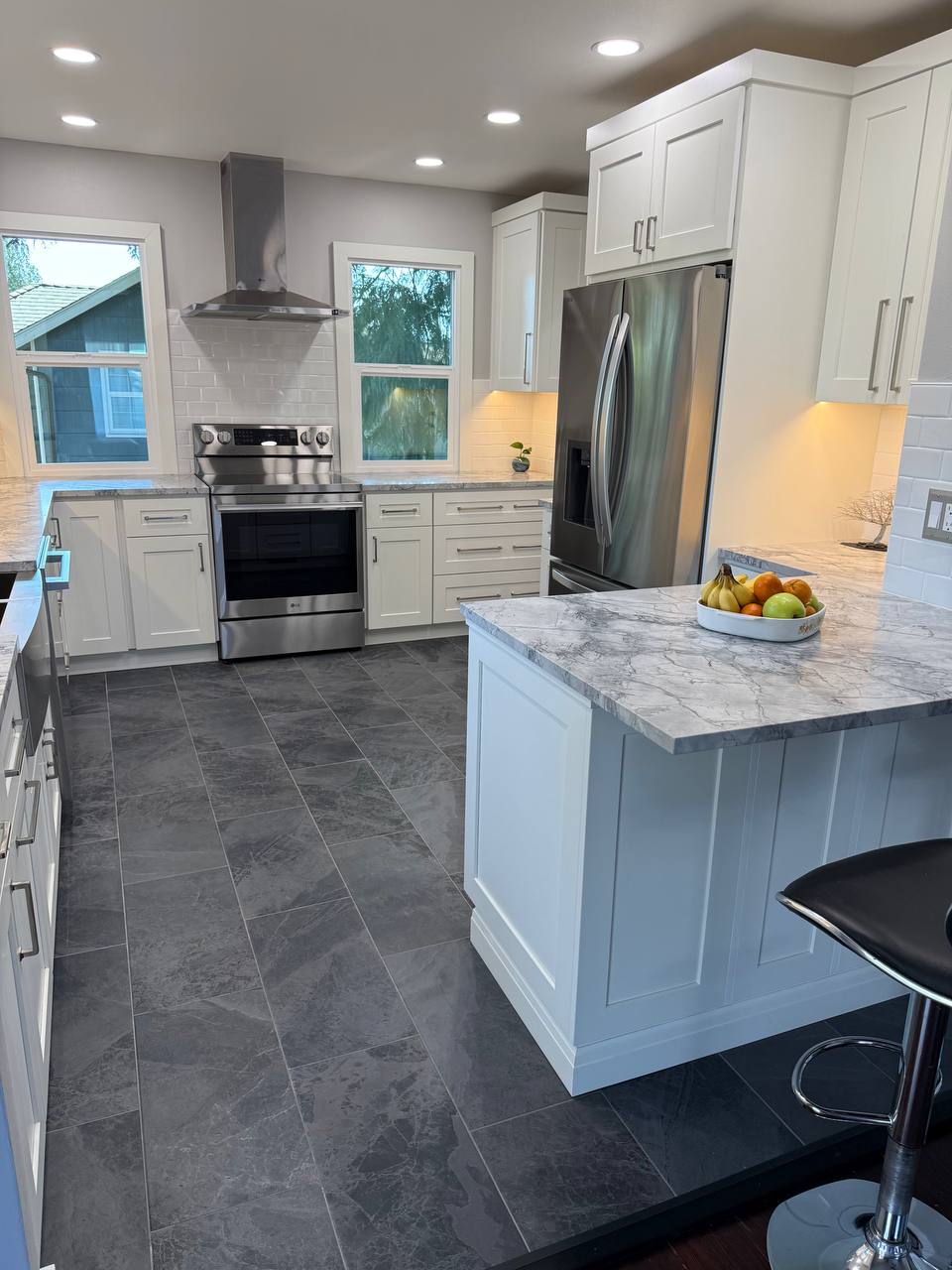 Finished South Seattle kitchen after the design was approved