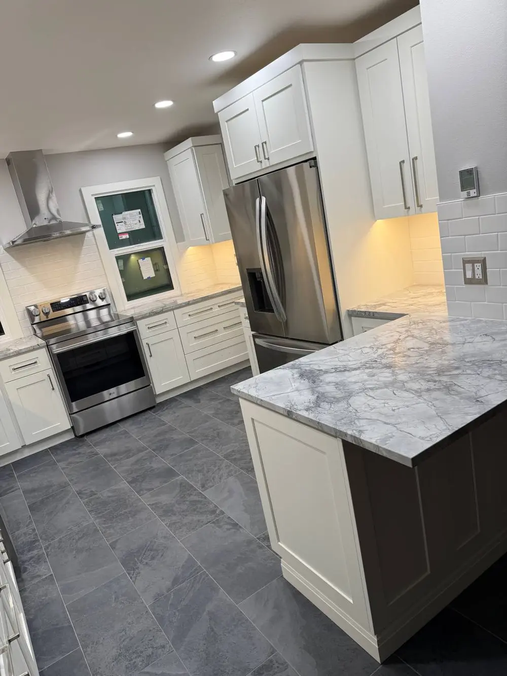 Complete Kitchen Remodel in South Seattle: Wall Removal, Peninsula, Heated Floors finished photo 25