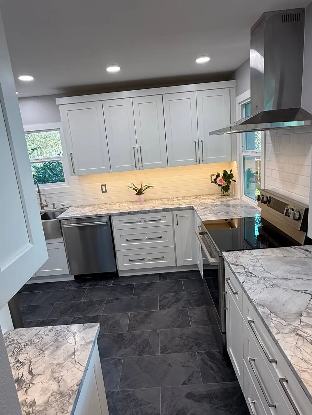 Complete Kitchen Remodel in South Seattle: Wall Removal, Peninsula, Heated Floors finished photo 14