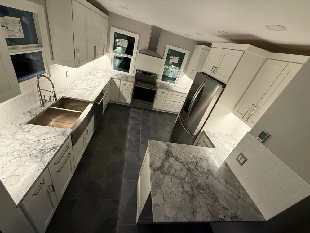 Complete Kitchen Remodel in South Seattle: Wall Removal, Peninsula, Heated Floors finished photo 23