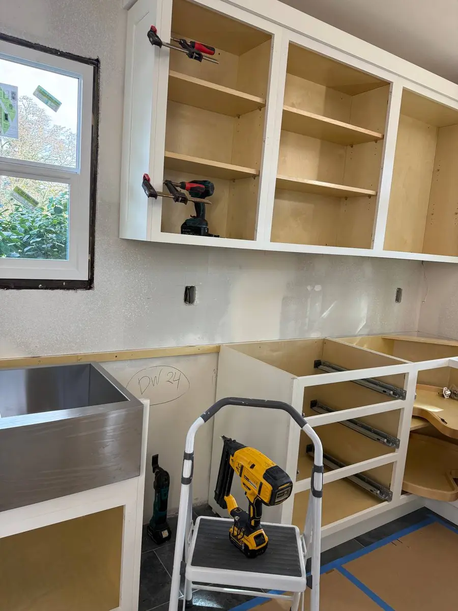 Complete Kitchen Remodel in South Seattle: Wall Removal, Peninsula, Heated Floors finishes photo 8