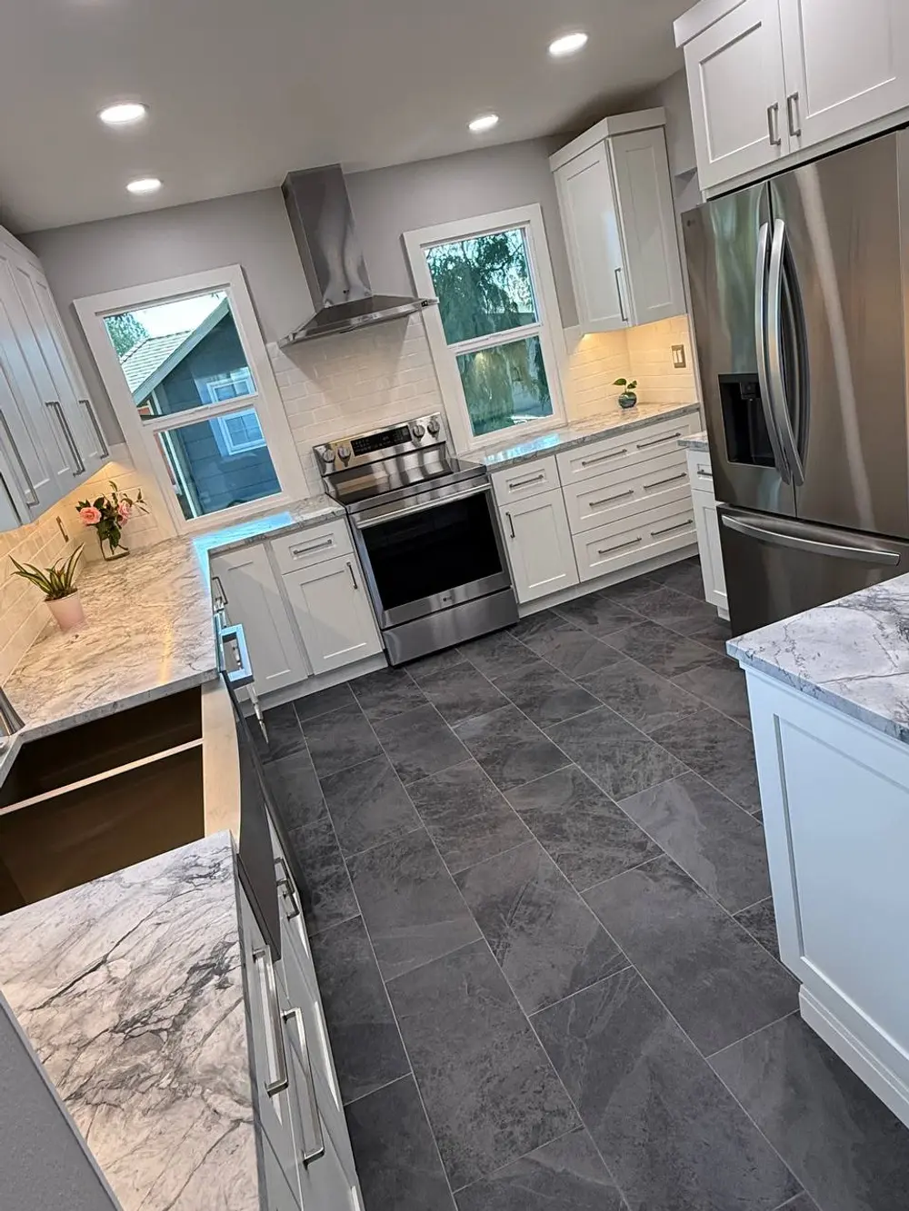 Complete Kitchen Remodel in South Seattle: Wall Removal, Peninsula, Heated Floors finished photo 17