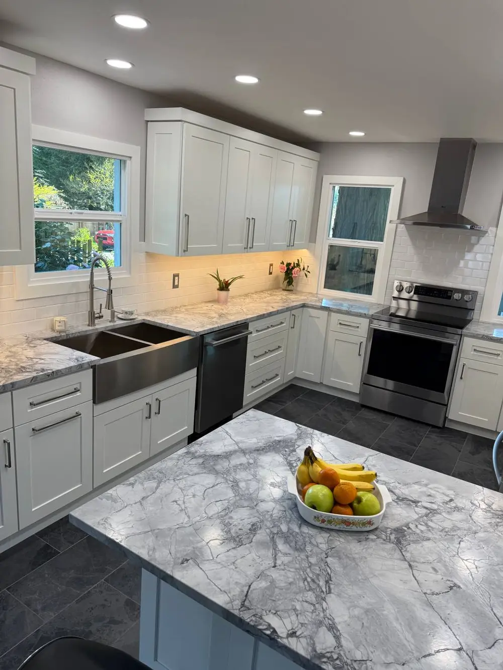 Complete Kitchen Remodel in South Seattle: Wall Removal, Peninsula, Heated Floors finished photo 9