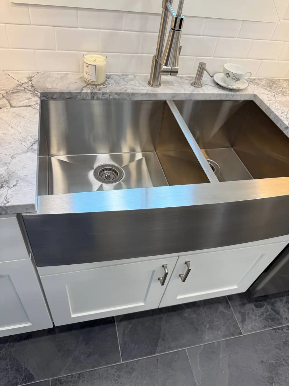 Complete Kitchen Remodel in South Seattle: Wall Removal, Peninsula, Heated Floors finished photo 6