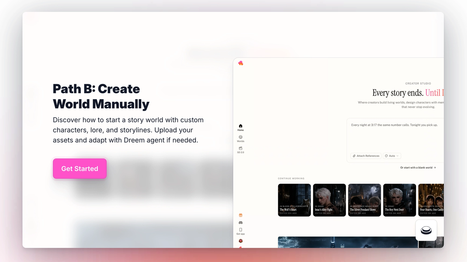 Create World Manually