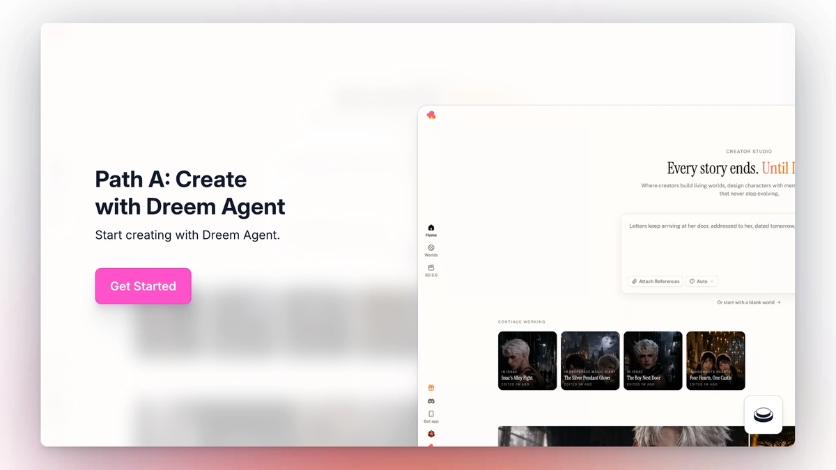Create with Dreem Agent