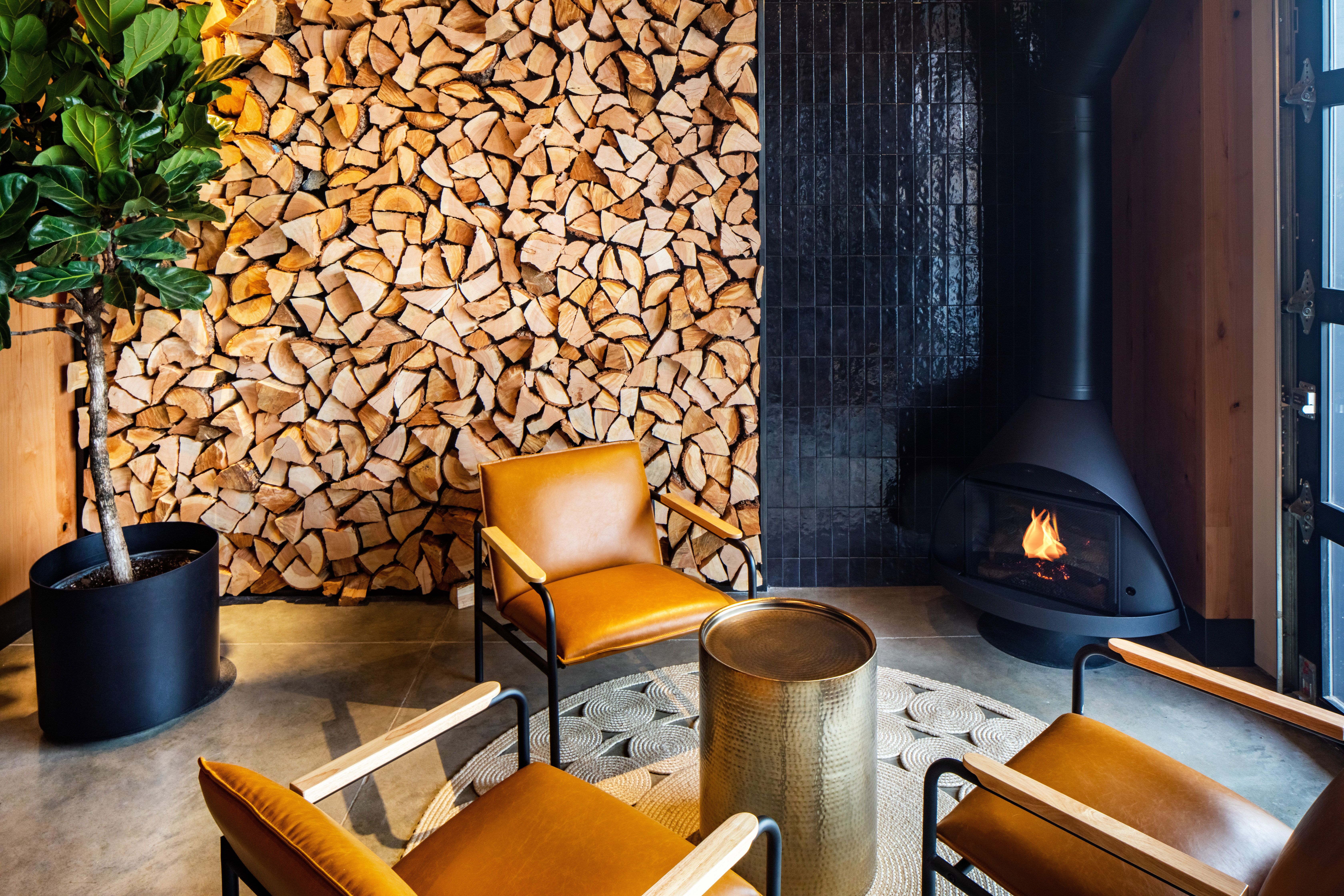 Café Fireplace - View 3