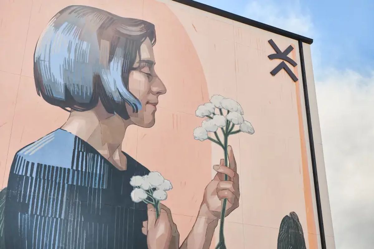 Kinship Landing mural artwork