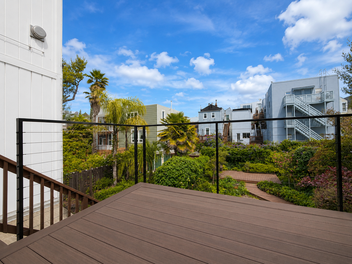 Panhandle Deck Cable Rail Fascia Mounted