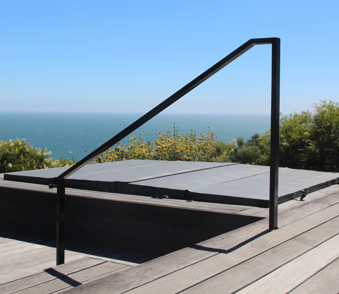Hidden / Internal / Concealed : Fascia Mounted Handrail