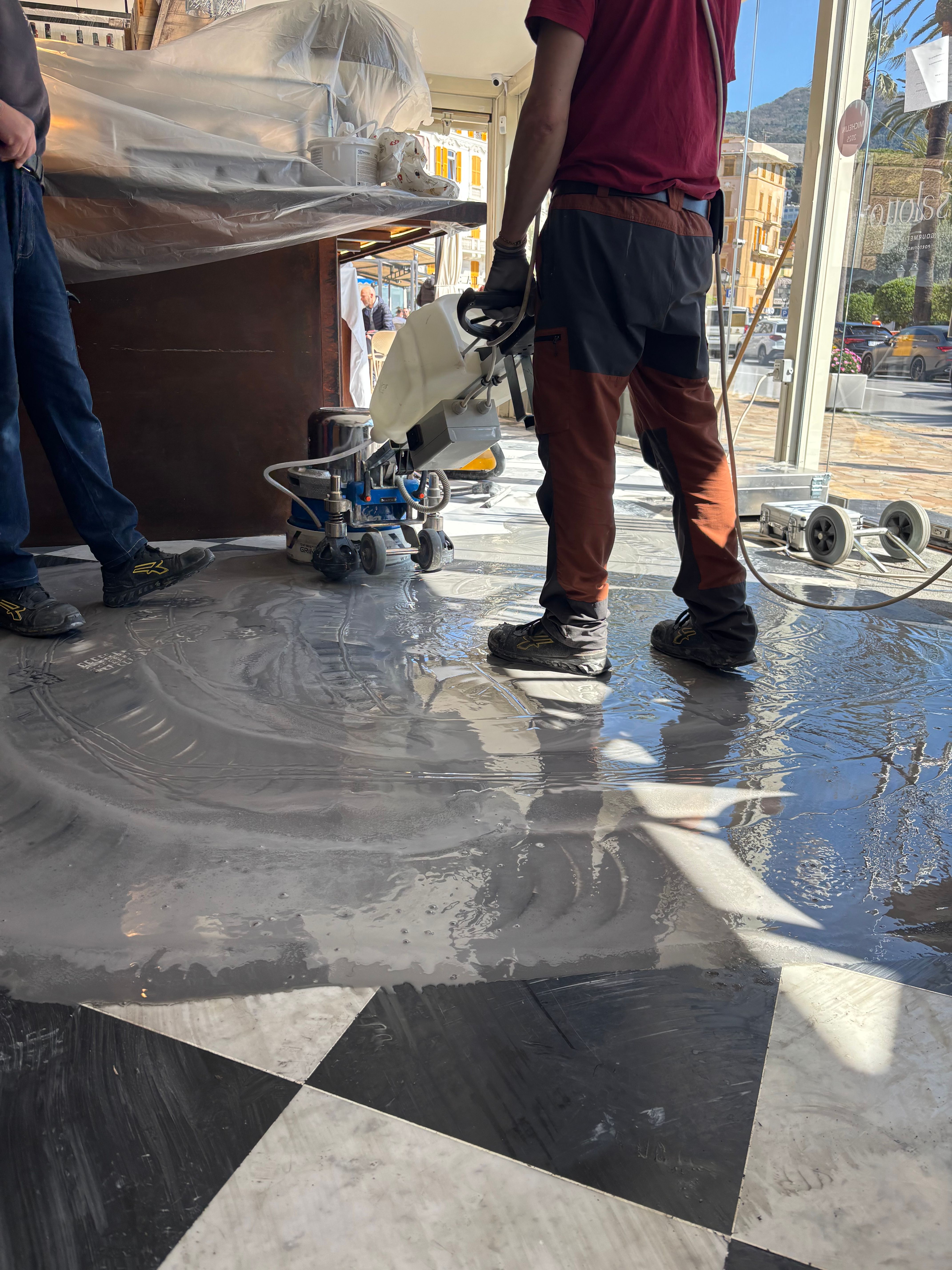 Diamantatura hotel - dettaglio 2