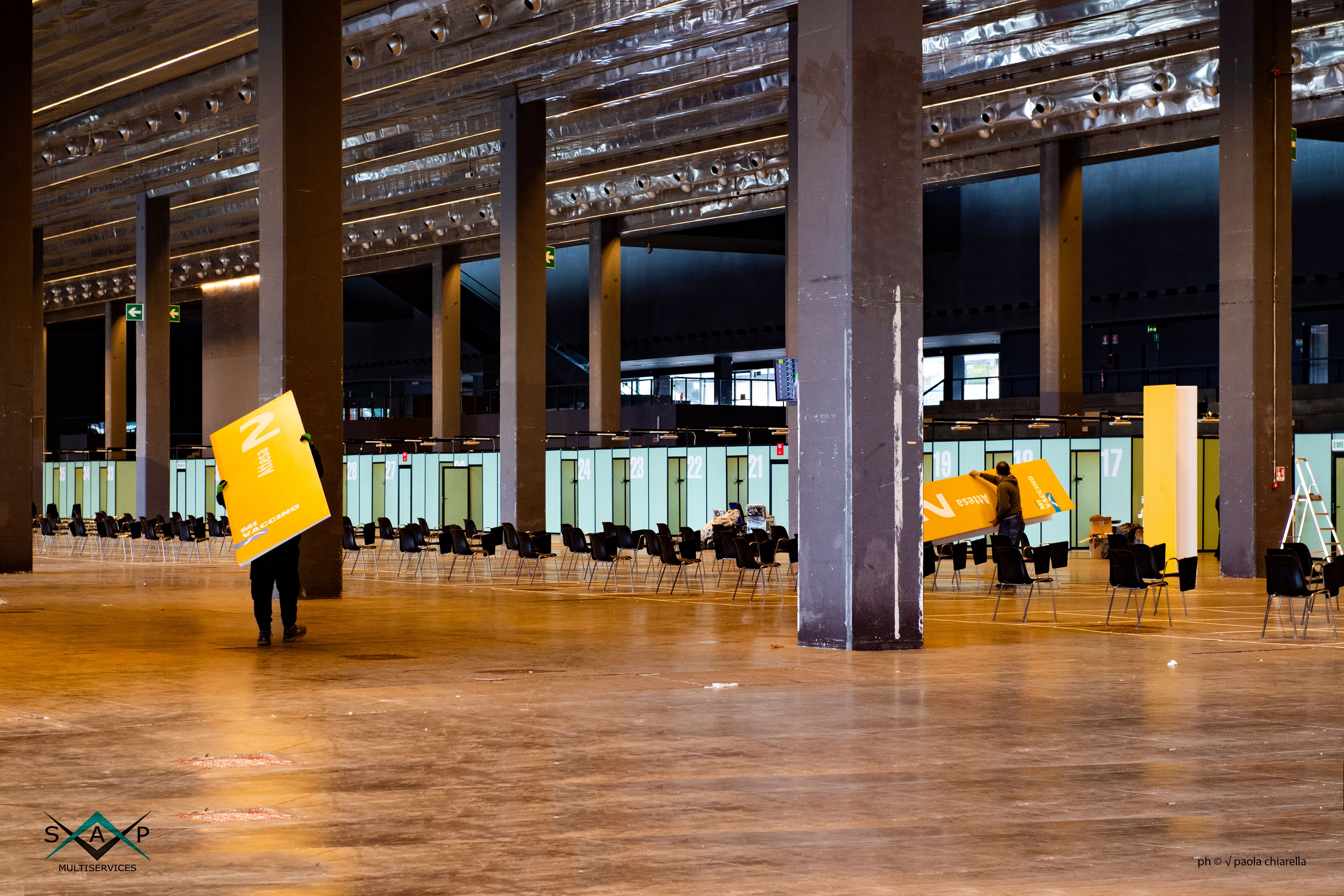 Intervento con macchinari