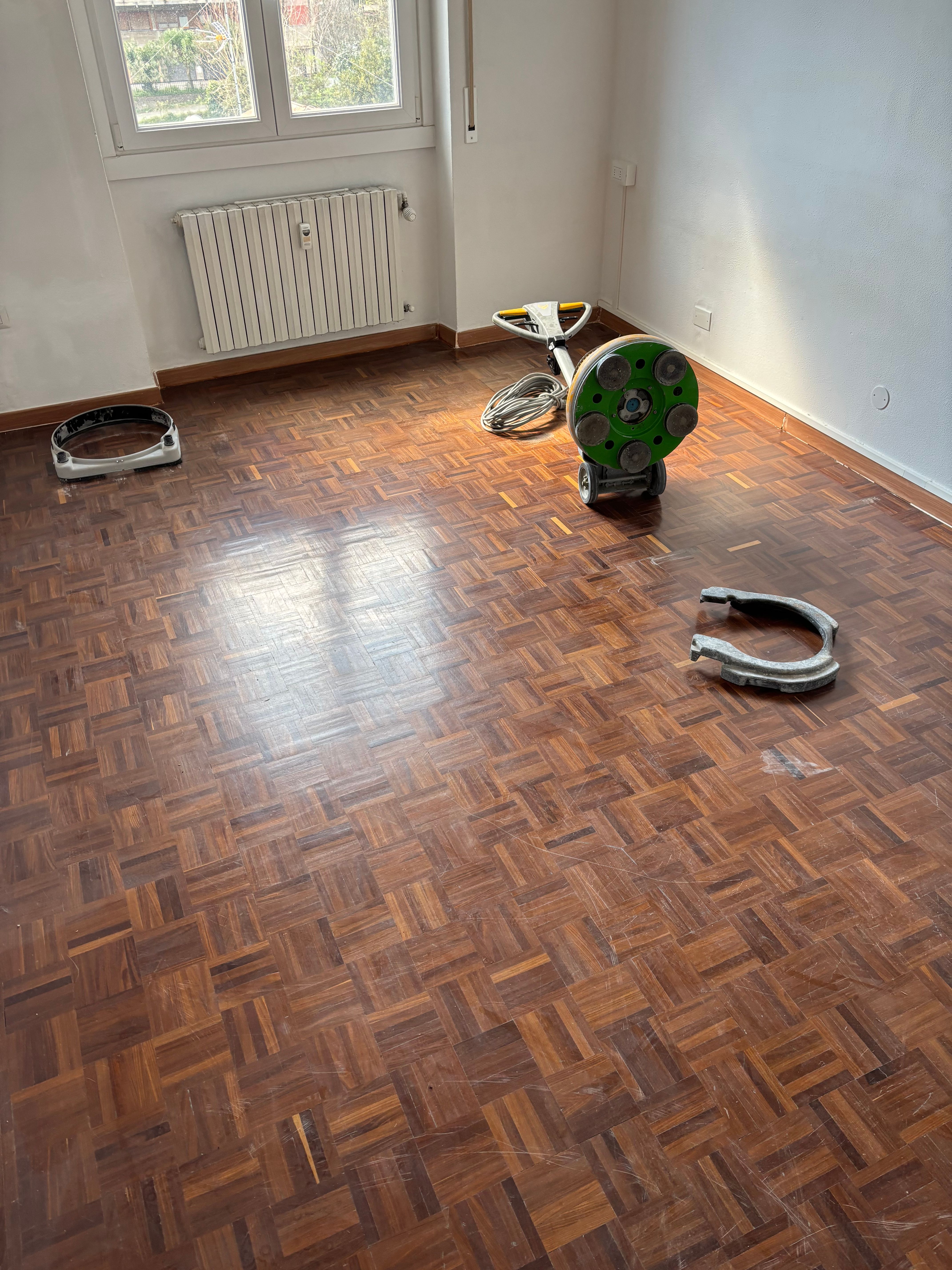 Levigatura parquet