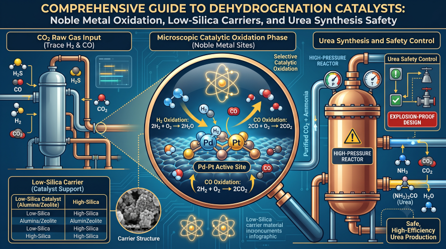 Comprehensive Guide to Dehydrogenation Catalysts: Noble Metal Oxidation, Low-Silica Carriers, and Urea Synthesis Safety