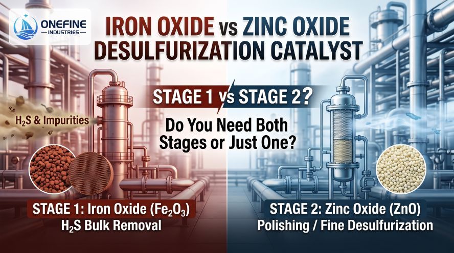 Iron Oxide vs Zinc Oxide Desulfurization Catalyst: Do You Need Both Stages or Just One?