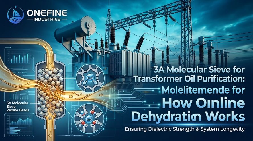 3A Molecular Sieve for Transformer Oil Purification: How Online Dehydration Works