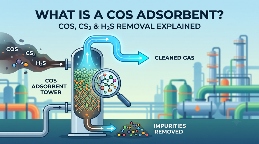 What Is a COS Adsorbent? COS, CS2 & H2S Removal Explained
