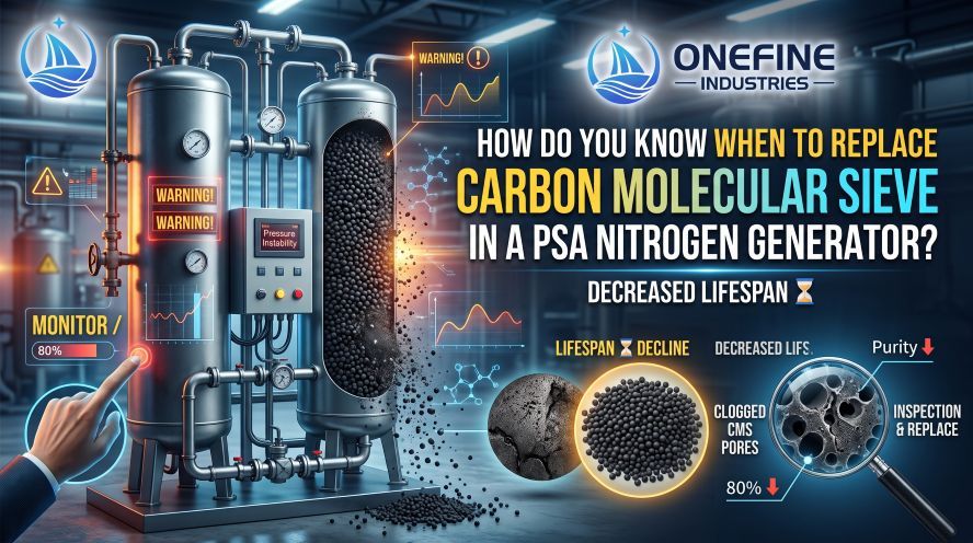 How Do You Know When to Replace Carbon Molecular Sieve in a PSA Nitrogen Generator?