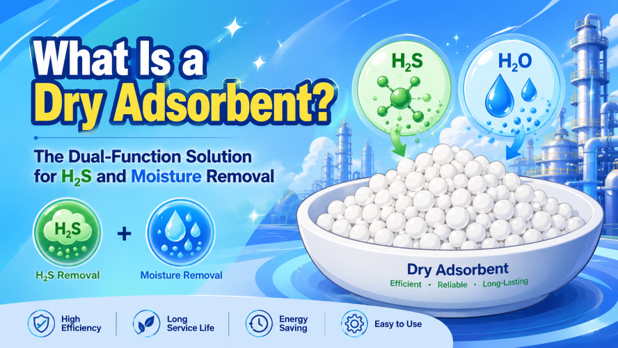 What Is a Dry Adsorbent? The Dual-Function Solution for H₂S and Moisture Removal